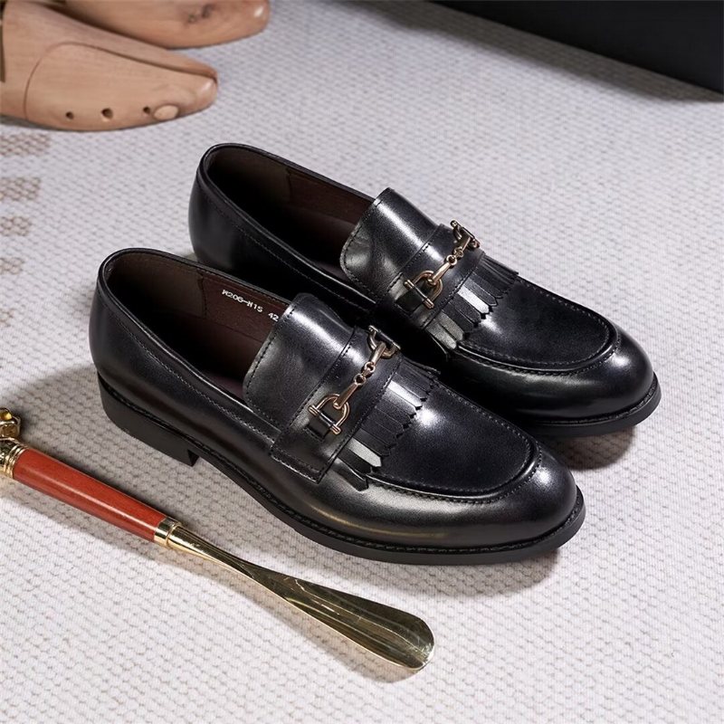 Ανδρικά Επίσημα Παπούτσια Urban Sophisticate Slip-on Φόρεμα - Μαύρο