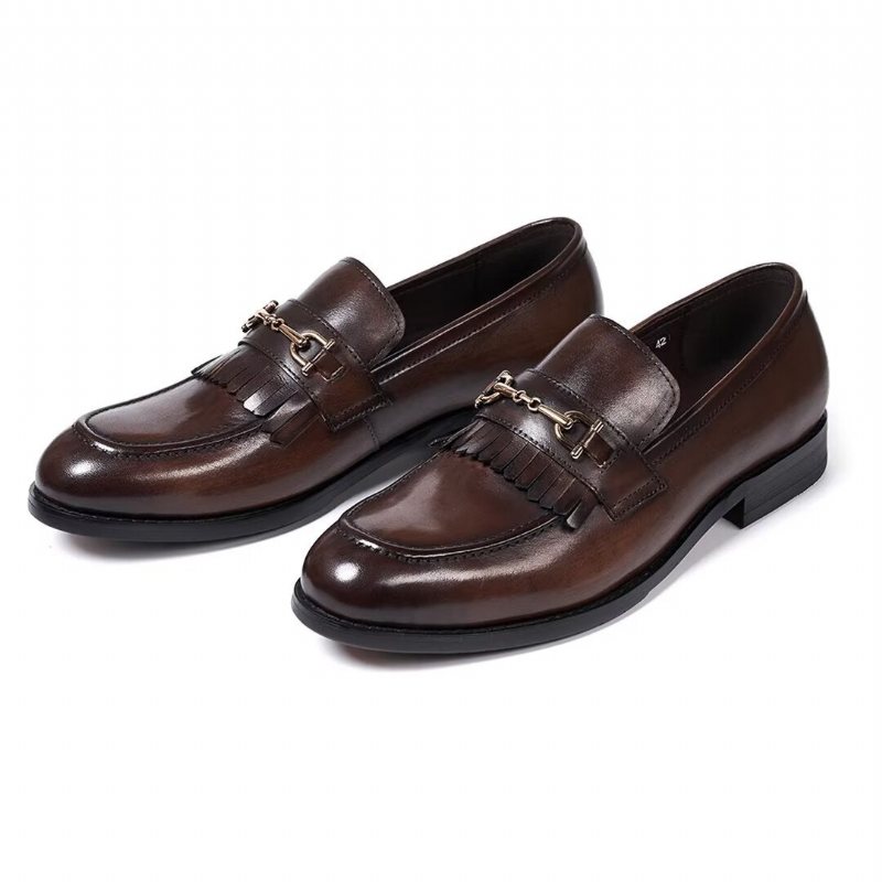 Ανδρικά Επίσημα Παπούτσια Urban Sophisticate Slip-on Φόρεμα - Καφέ