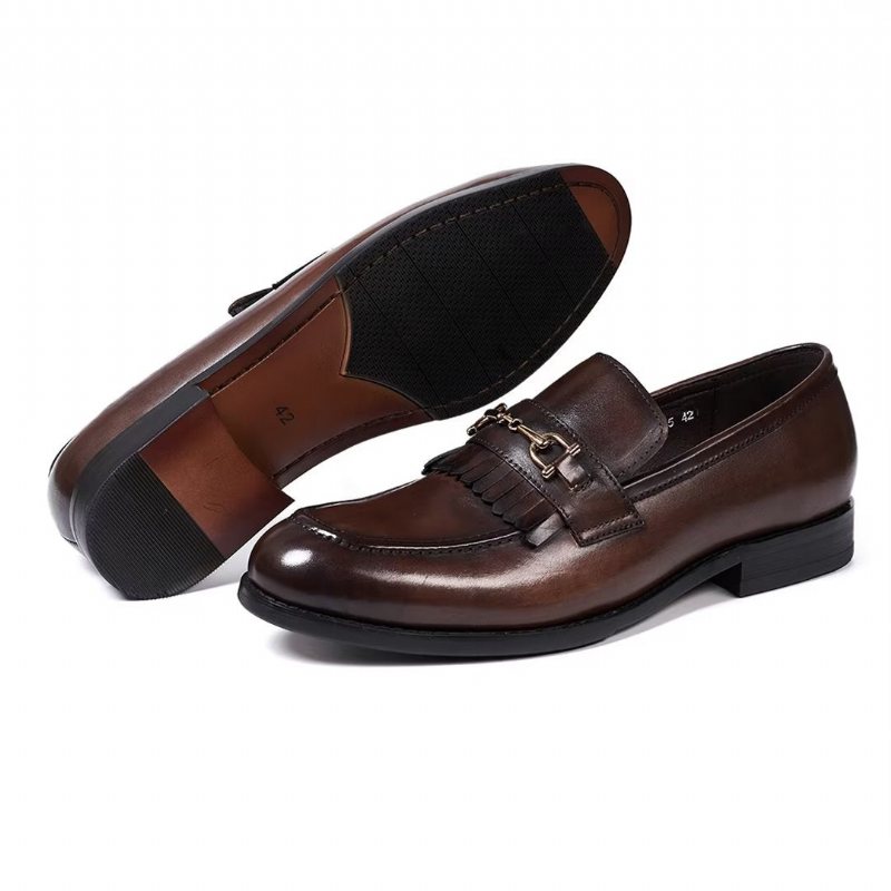 Ανδρικά Επίσημα Παπούτσια Urban Sophisticate Slip-on Φόρεμα - Καφέ