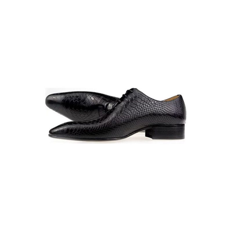 Ανδρικά Επίσημα Παπούτσια Wedding Brogues - Μαύρο