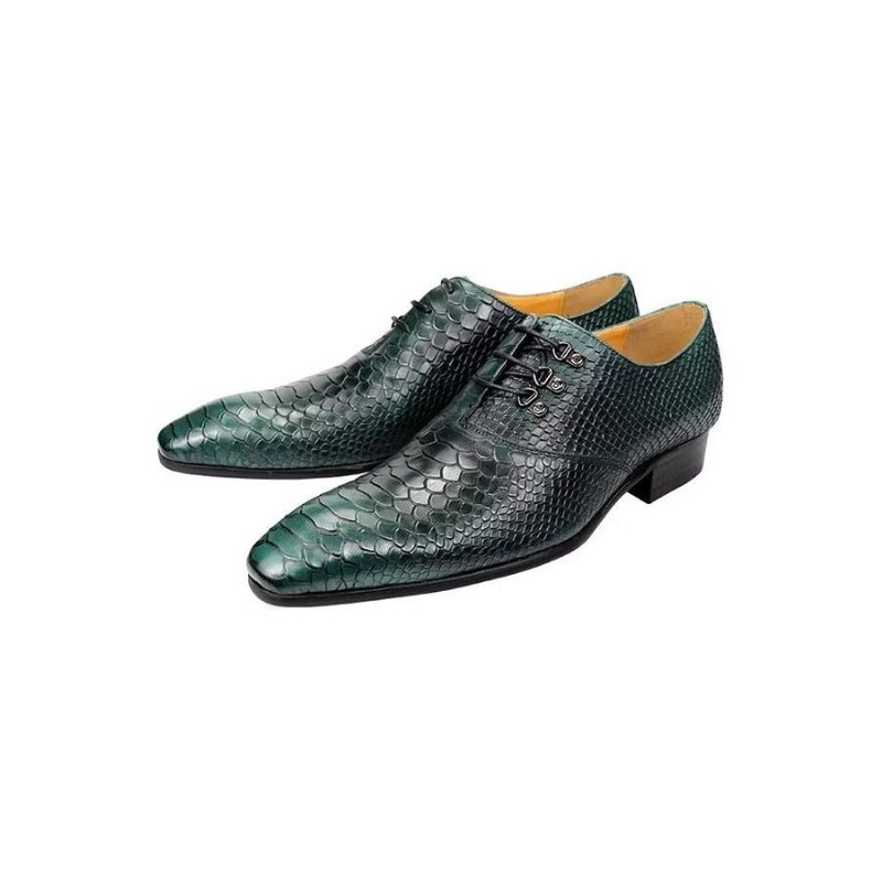 Ανδρικά Επίσημα Παπούτσια Wedding Brogues - Πράσινο