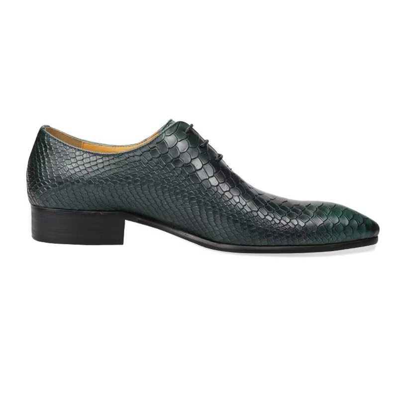 Ανδρικά Επίσημα Παπούτσια Wedding Brogues - Πράσινο