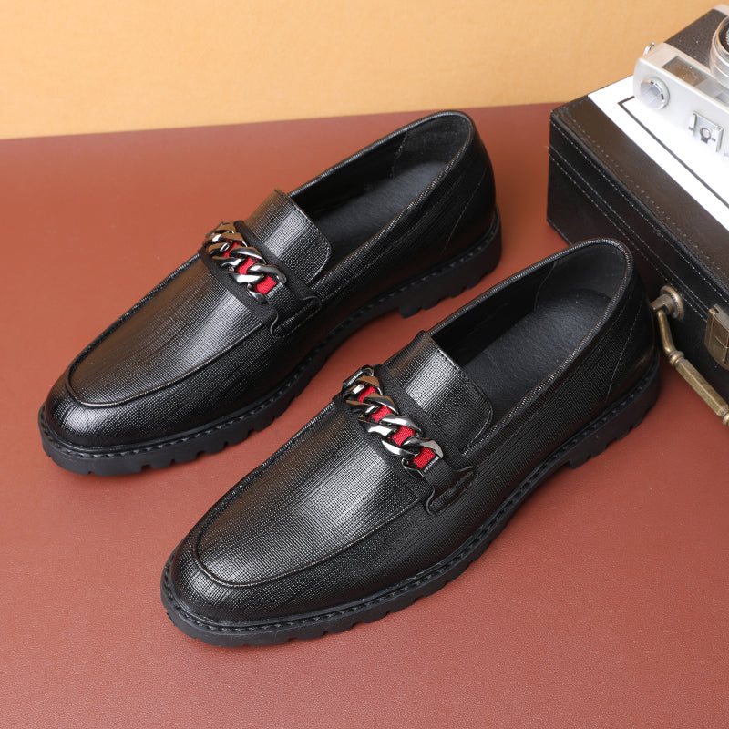 Ανδρικά Επίσημα Παπούτσια Wedding Derby Loafers - Λευκό