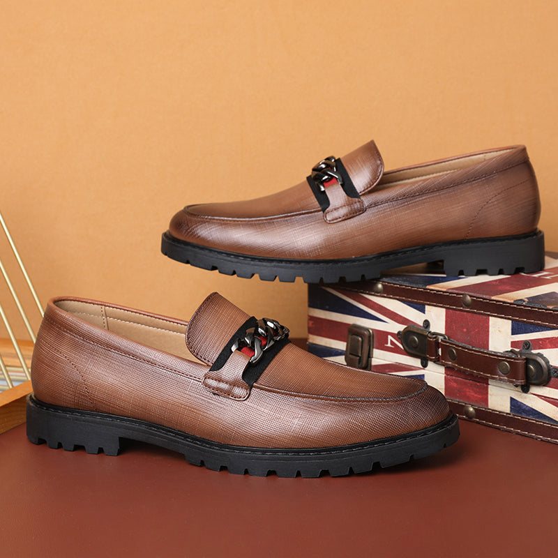 Ανδρικά Επίσημα Παπούτσια Wedding Derby Loafers - Λευκό