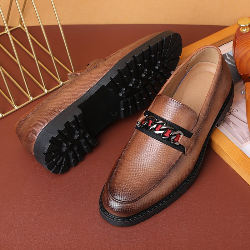 Ανδρικά Επίσημα Παπούτσια Wedding Derby Loafers - Λευκό