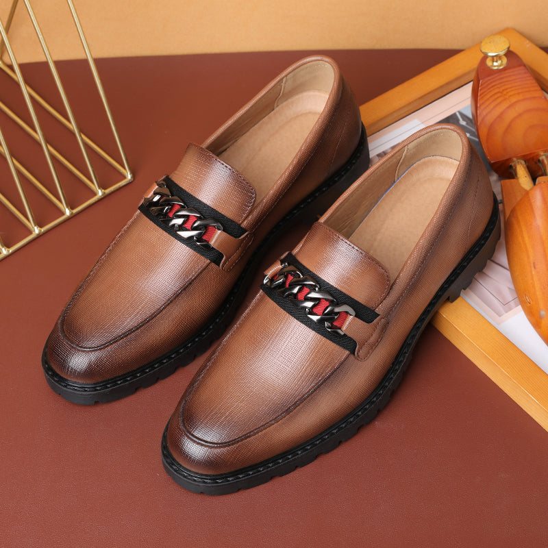 Ανδρικά Επίσημα Παπούτσια Wedding Derby Loafers - Λευκό