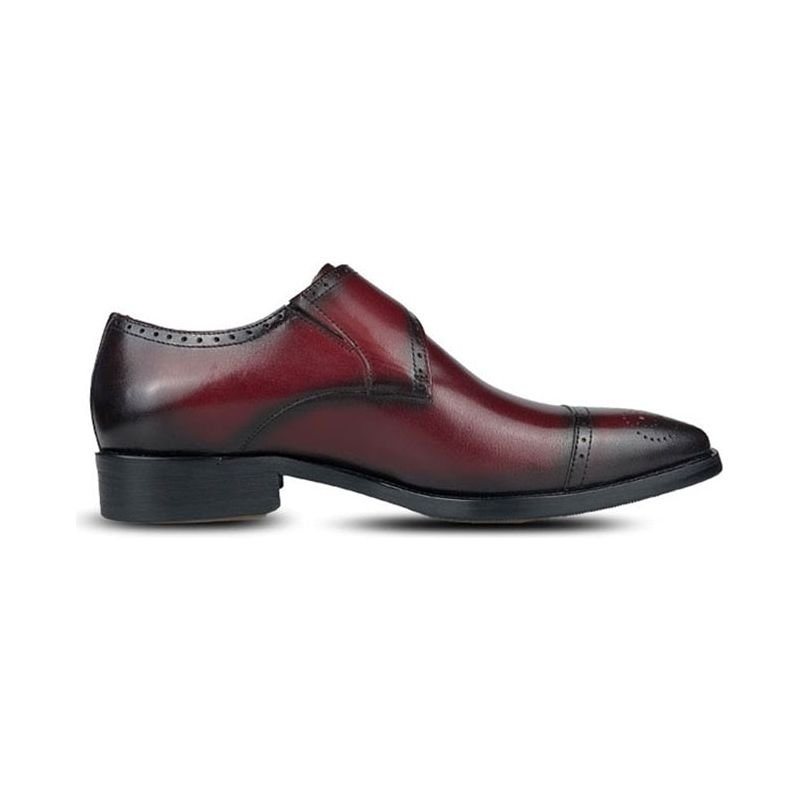 Ανδρικά Επίσημα Παπούτσια Wingtip Oxford Φόρεμα Exquisite Elegance - Κόκκινο