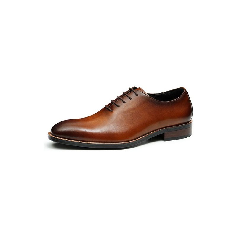 Ανδρικά Επίσημα Παπούτσια Γαμήλια Brogue Exotic Καφέ Πόρπη