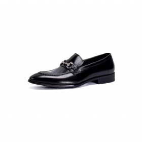 Ανδρικά Επίσημα Παπούτσια Δερμάτινα Slip-on Loafers