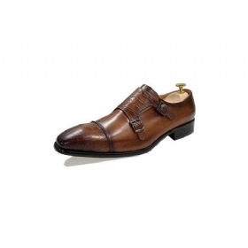 Ανδρικά Επίσημα Παπούτσια Κομψά Φόρεμα Crocblend Monk Strap