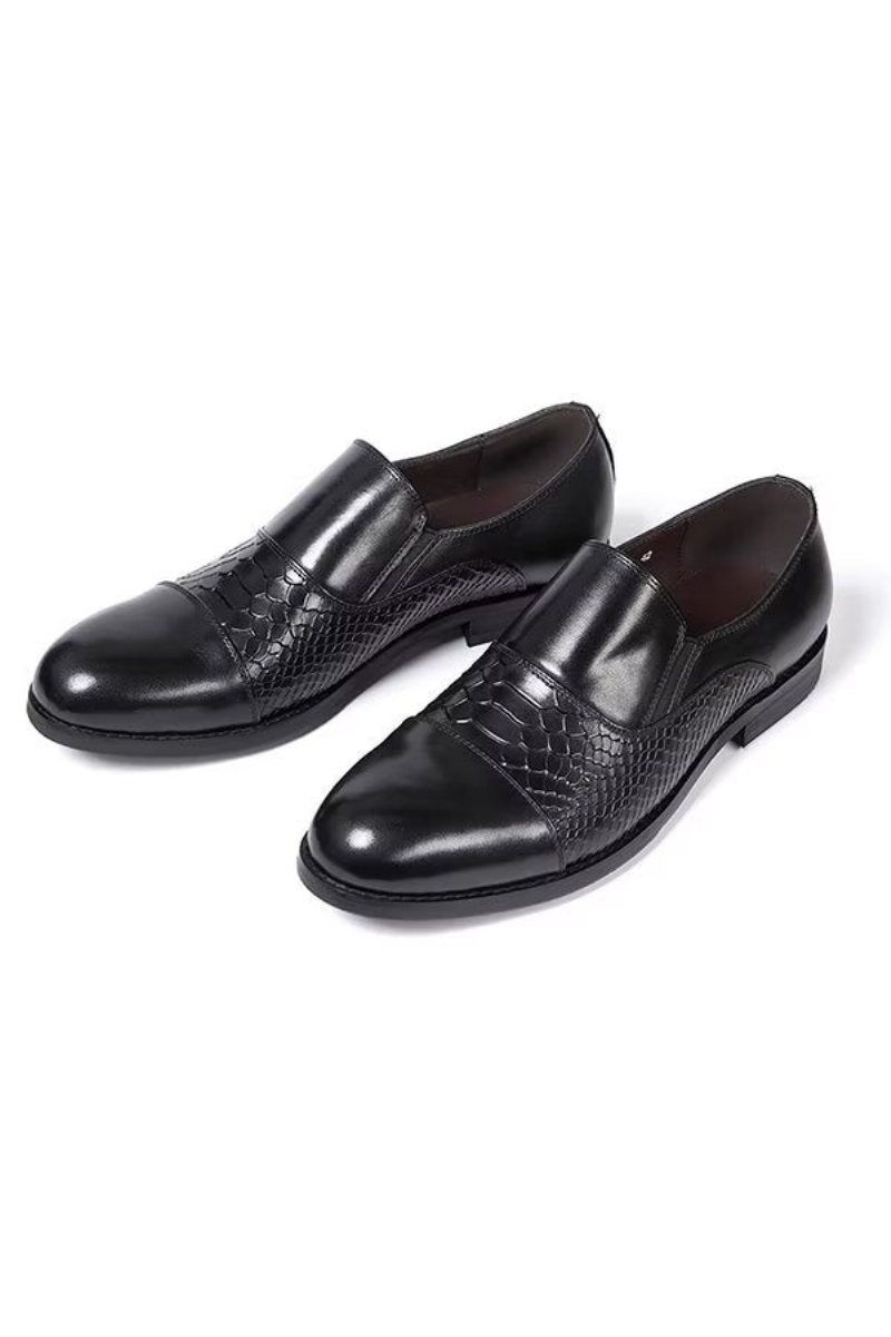 Ανδρικά Επίσημα Παπούτσια Πονηρεύω Slip-on Leather Elegance