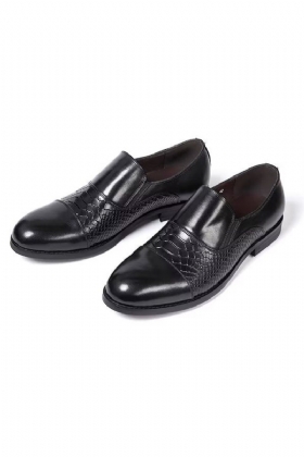 Ανδρικά Επίσημα Παπούτσια Πονηρεύω Slip-on Leather Elegance