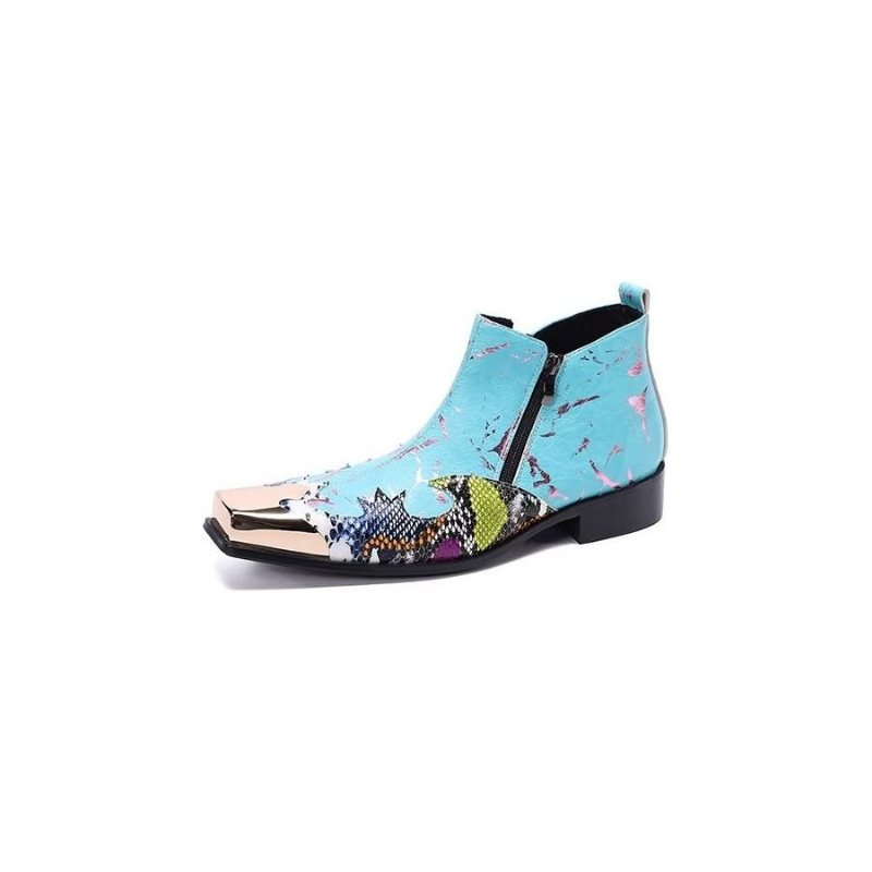 Ανδρικά Μποτάκια Chic Exotic Δερμάτινα Slip-on Chelsea