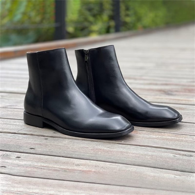 Ανδρικά Μποτάκια Comfort Ankle Boots - Μαύρος