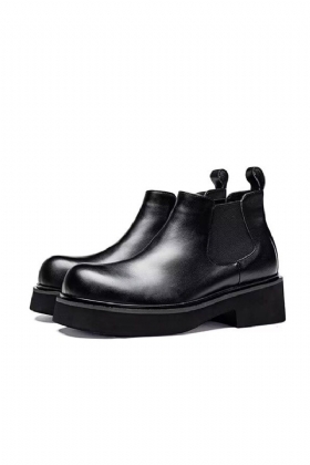 Ανδρικά Μποτάκια Δερμάτινα Slip-on Boots