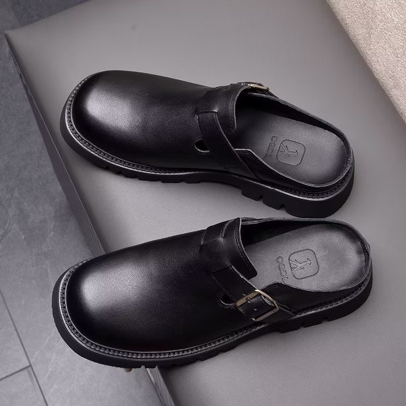 Ανδρικά Παπούτσια Casual Classic Slip On - Μαύρος