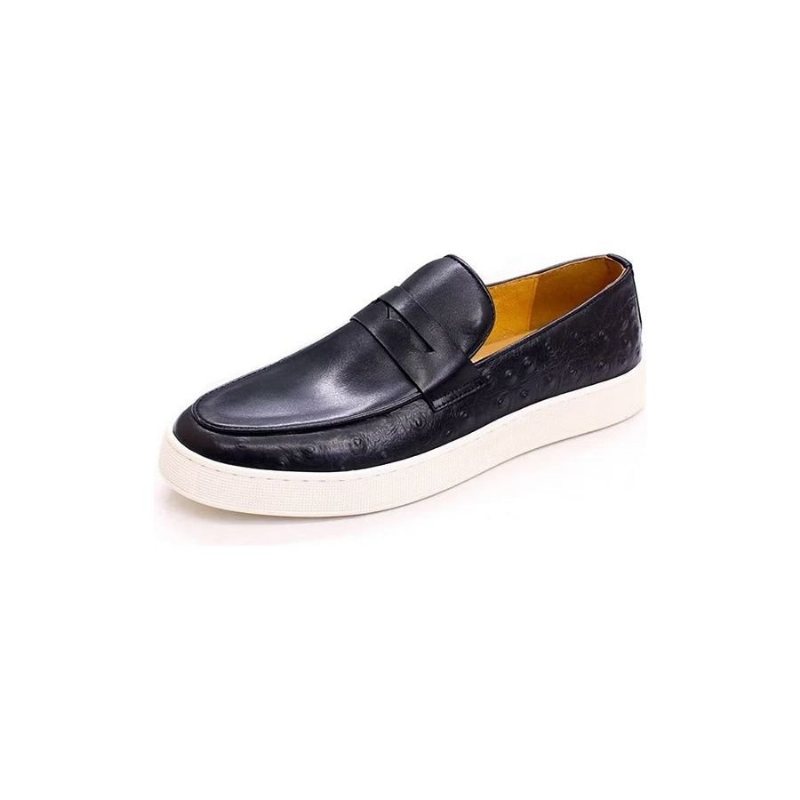 Ανδρικά Παπούτσια Casual Exotic Leather Chic Slip-on