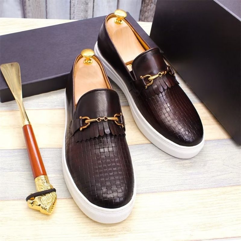 Ανδρικά Παπούτσια Casual Exotic Slip-on - Καφές