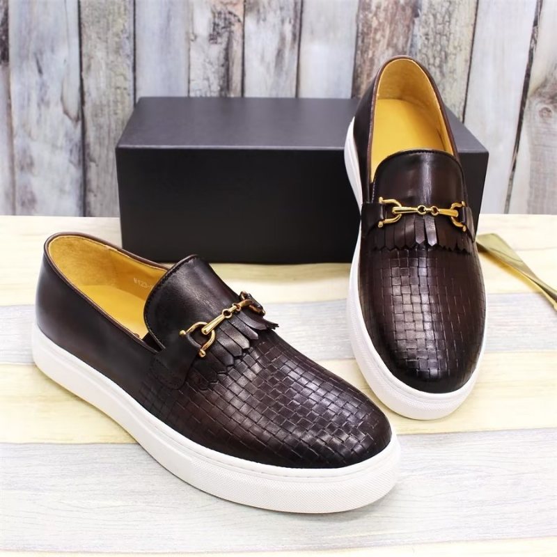 Ανδρικά Παπούτσια Casual Exotic Slip-on - Καφές