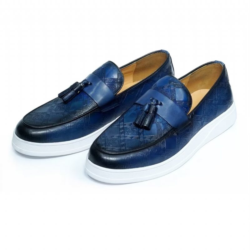 Ανδρικά Παπούτσια Casual Exotic Slip-on - Μπλε