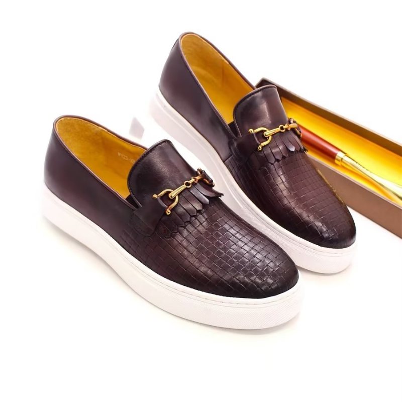 Ανδρικά Παπούτσια Casual Exotic Slip-on - Καφές