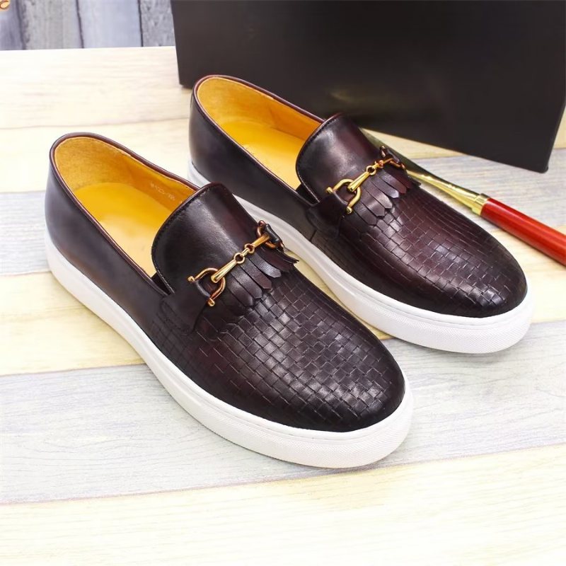 Ανδρικά Παπούτσια Casual Exotic Slip-on - Καφές