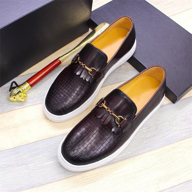 Ανδρικά Παπούτσια Casual Exotic Slip-on - Καφές