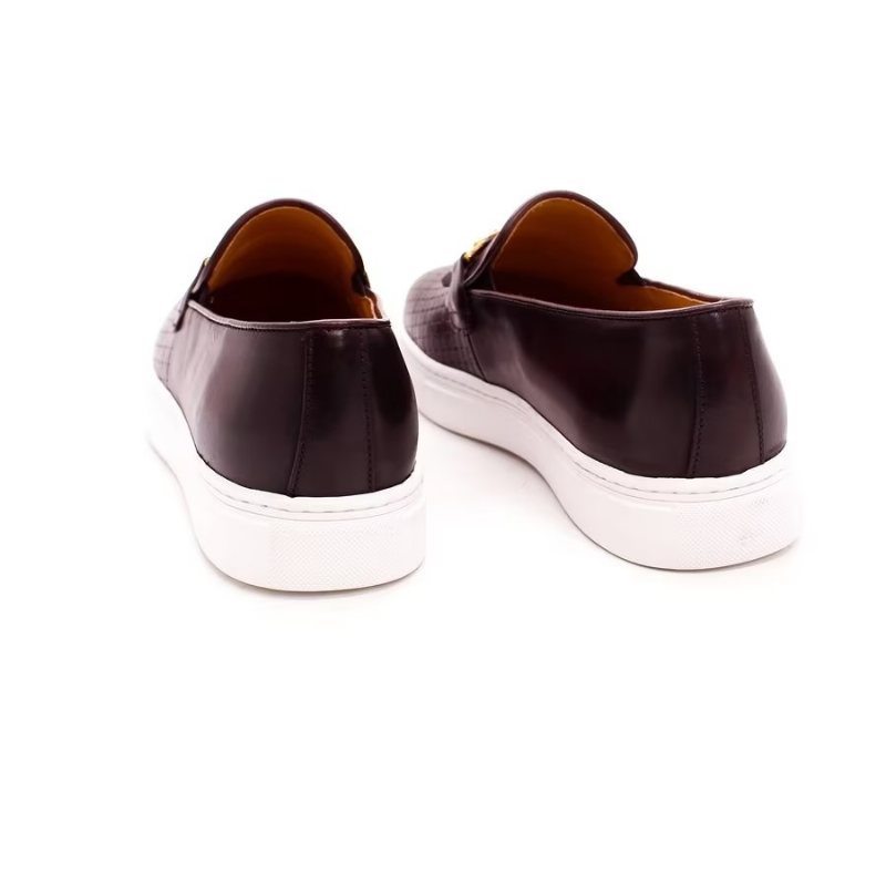 Ανδρικά Παπούτσια Casual Exotic Slip-on - Καφές