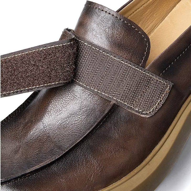 Ανδρικά Παπούτσια Casual Lavish Δερμάτινα Slip-ons Η Απόλυτη Αναβάθμιση Στυλ - Καφές