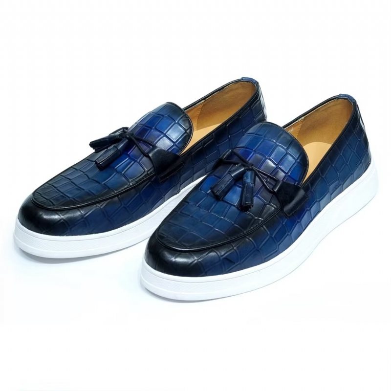 Ανδρικά Παπούτσια Casual Modish Slip-ons - Μπλε