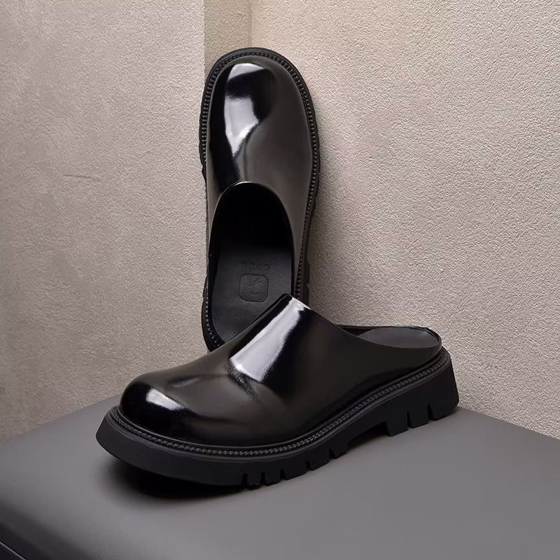 Ανδρικά Παπούτσια Casual Slip On - Μαύρος