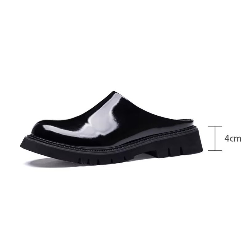 Ανδρικά Παπούτσια Casual Slip On - Μαύρος