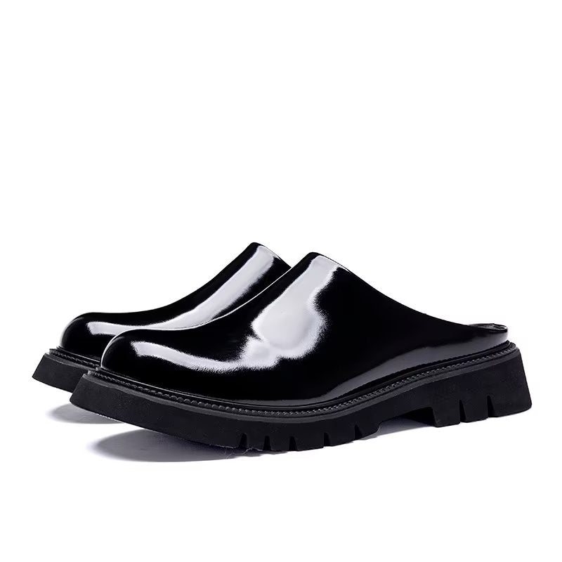 Ανδρικά Παπούτσια Casual Slip On - Μαύρος