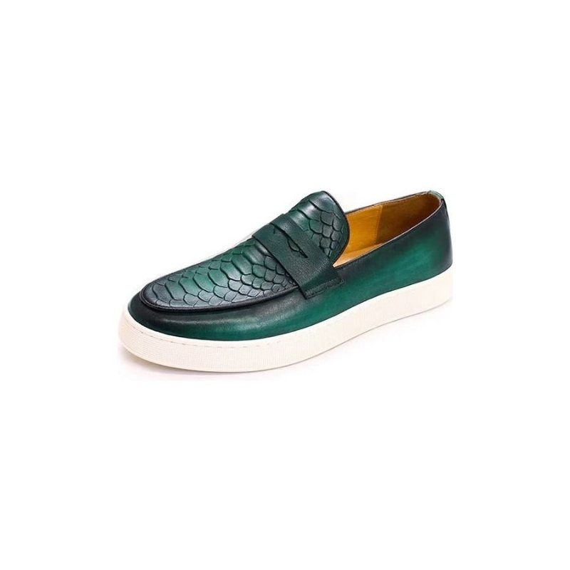 Ανδρικά Παπούτσια Casual Slip-on - Πράσινο