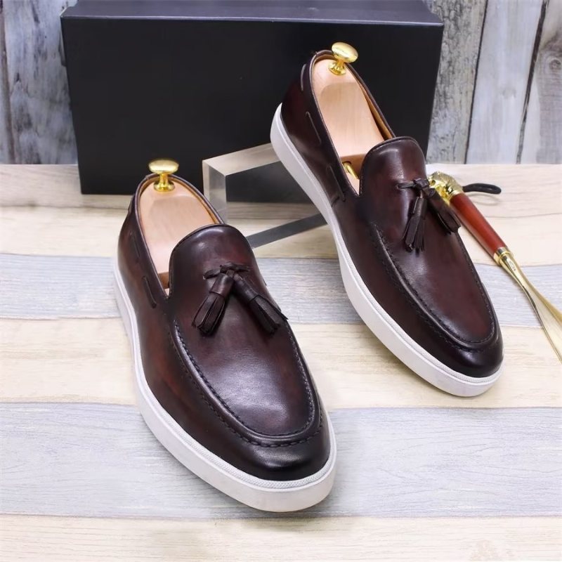 Ανδρικά Παπούτσια Casual Slip-ons - Καφές