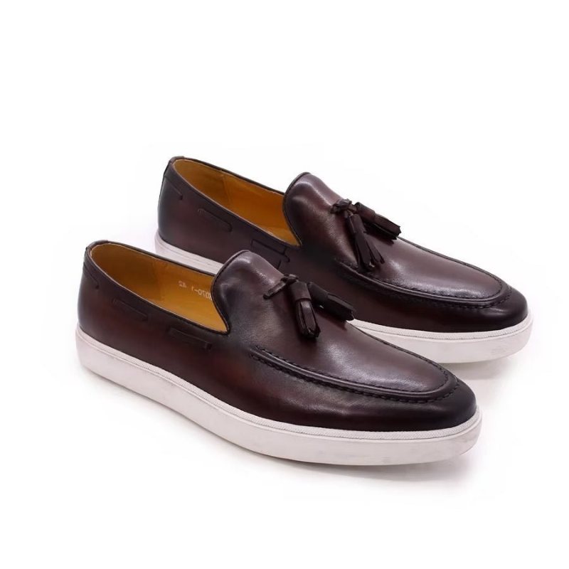 Ανδρικά Παπούτσια Casual Slip-ons - Καφές