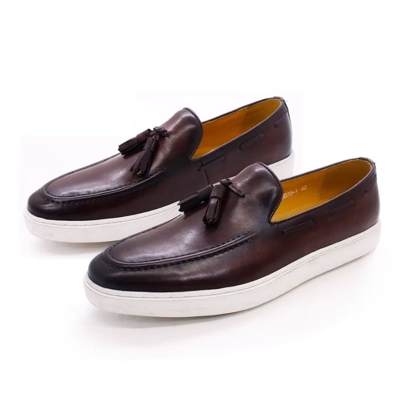 Ανδρικά Παπούτσια Casual Slip-ons - Καφές