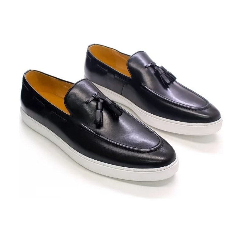 Ανδρικά Παπούτσια Casual Slip-ons - Μαύρο