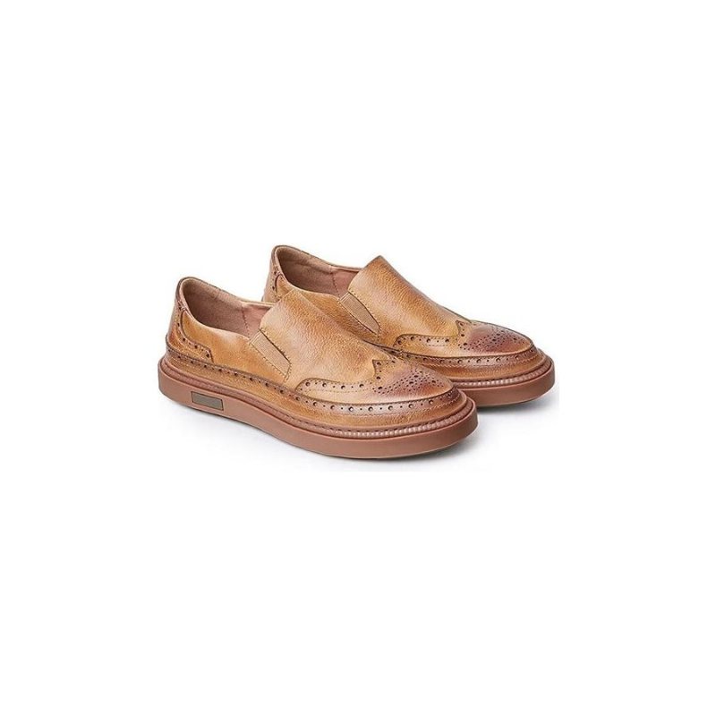 Ανδρικά Παπούτσια Casual Slip-ons - Καφές