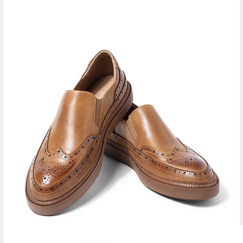 Ανδρικά Παπούτσια Casual Slip-ons - Καφές