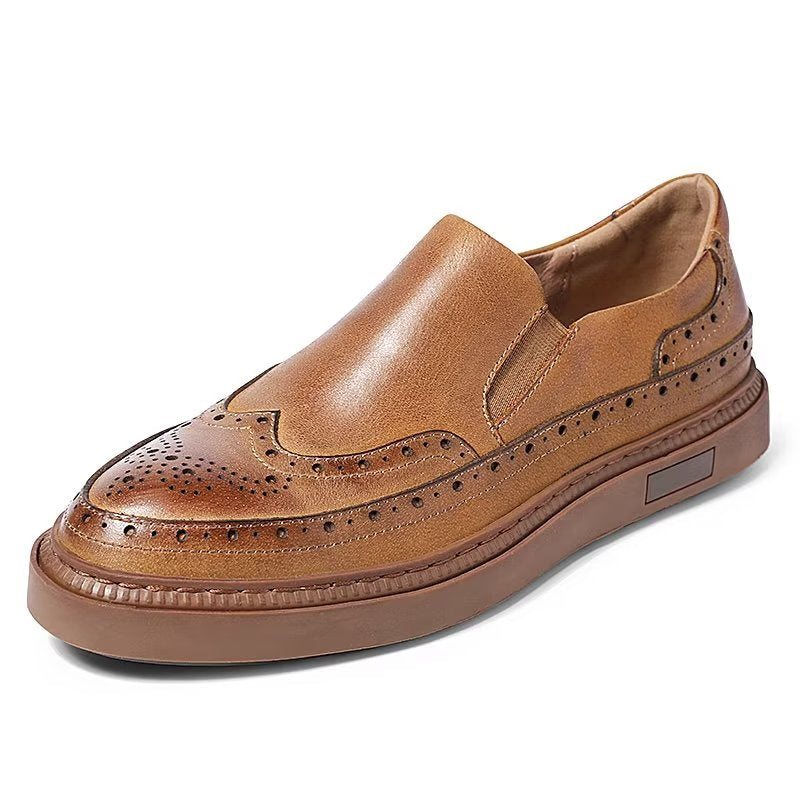 Ανδρικά Παπούτσια Casual Slip-ons - Καφές