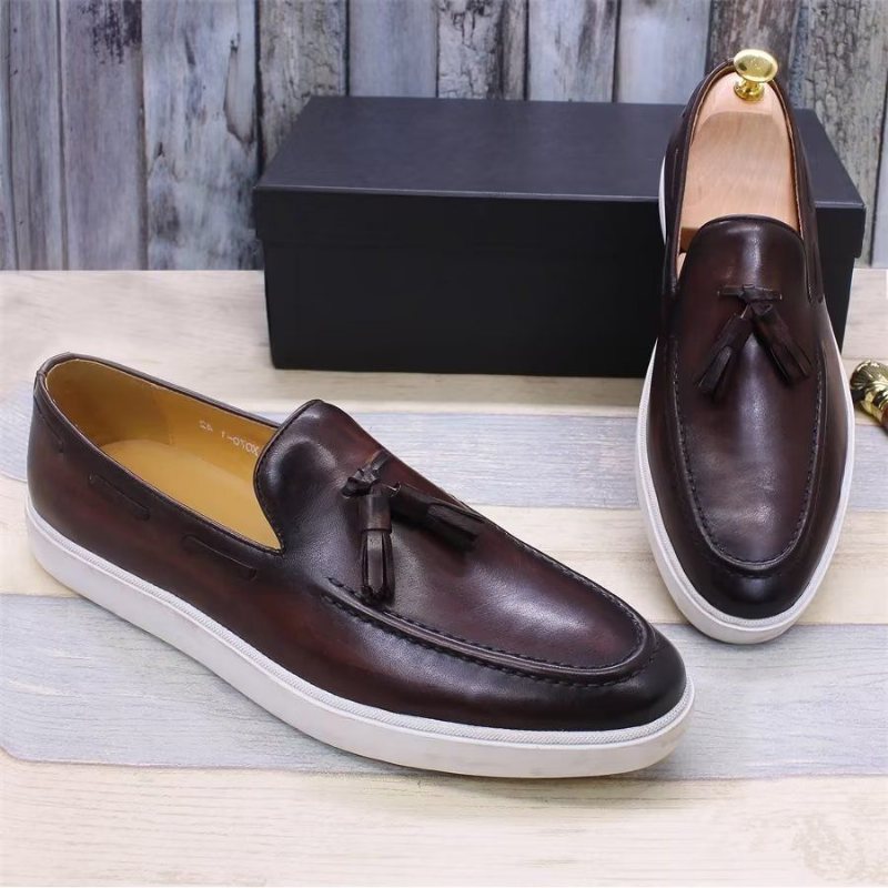 Ανδρικά Παπούτσια Casual Slip-ons - Καφές