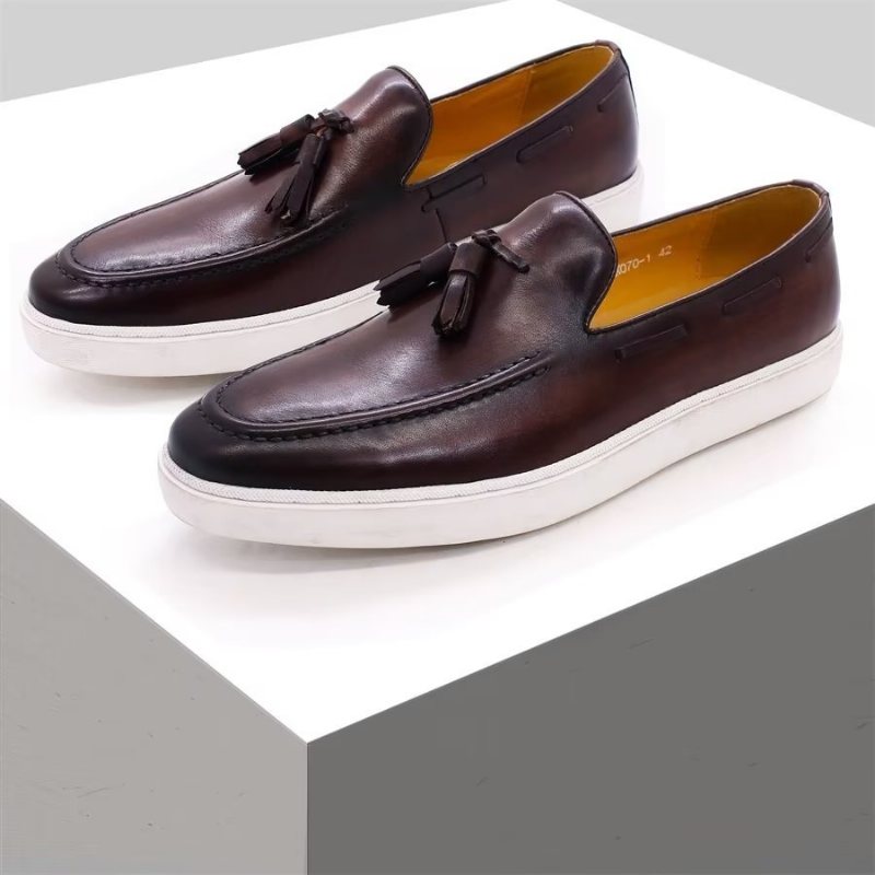 Ανδρικά Παπούτσια Casual Slip-ons - Καφές