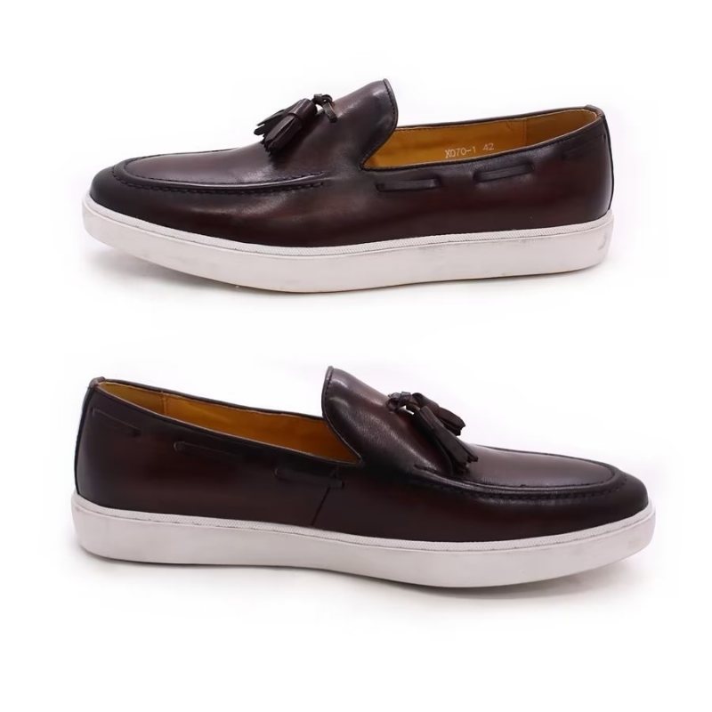 Ανδρικά Παπούτσια Casual Slip-ons - Καφές