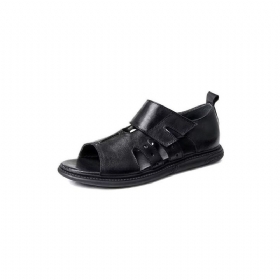 Ανδρικά Παπούτσια Casual Κομψά Σανδάλια Peep Toe Velcro