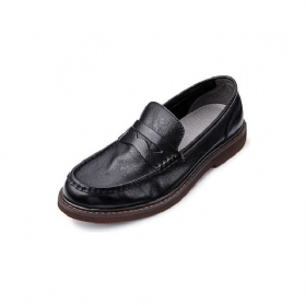 Ανδρικά Παπούτσια Loafers Cowhide Slip-on Moccasin