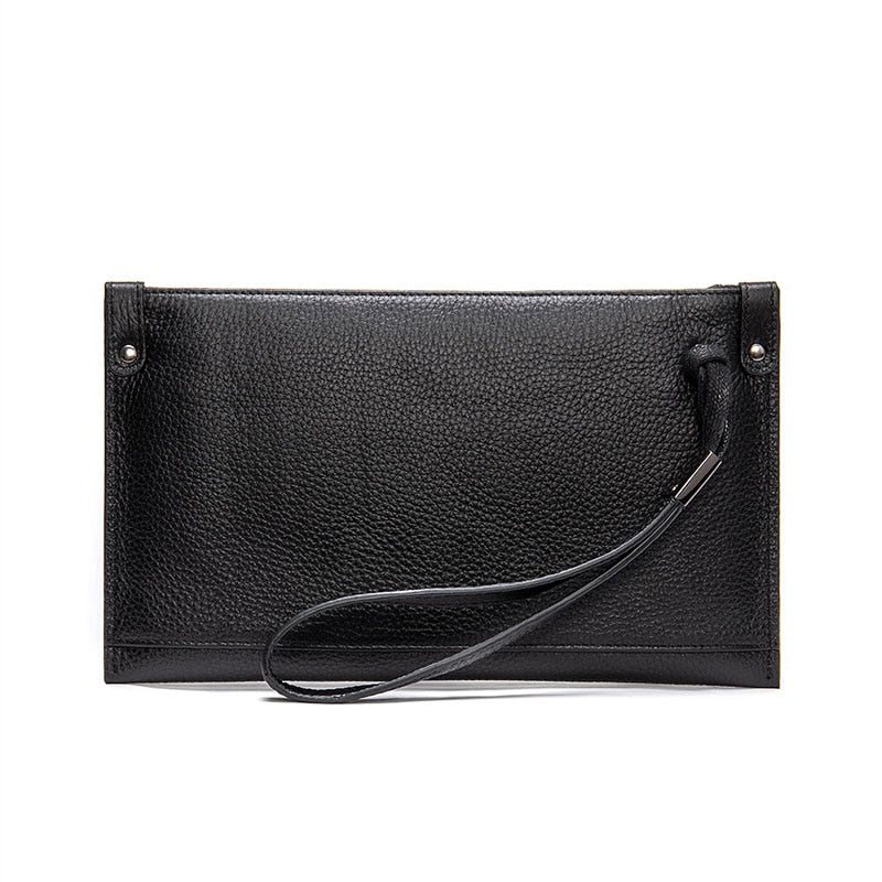 Ανδρικά Πορτοφόλια Πορτοφόλι Ruched Exotic Clutch - Μαύρος