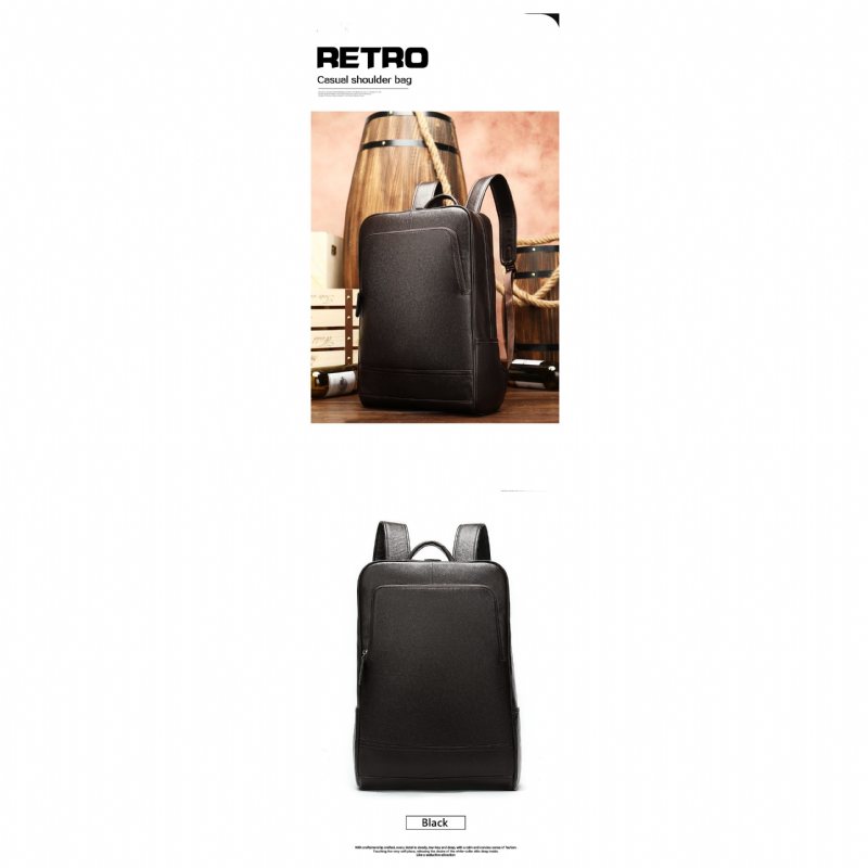 Ανδρικά Σακίδια Πλάτης Πολυτέλεια Exotic Anti-theft Laptop Travel Softback Backpack - Καφές