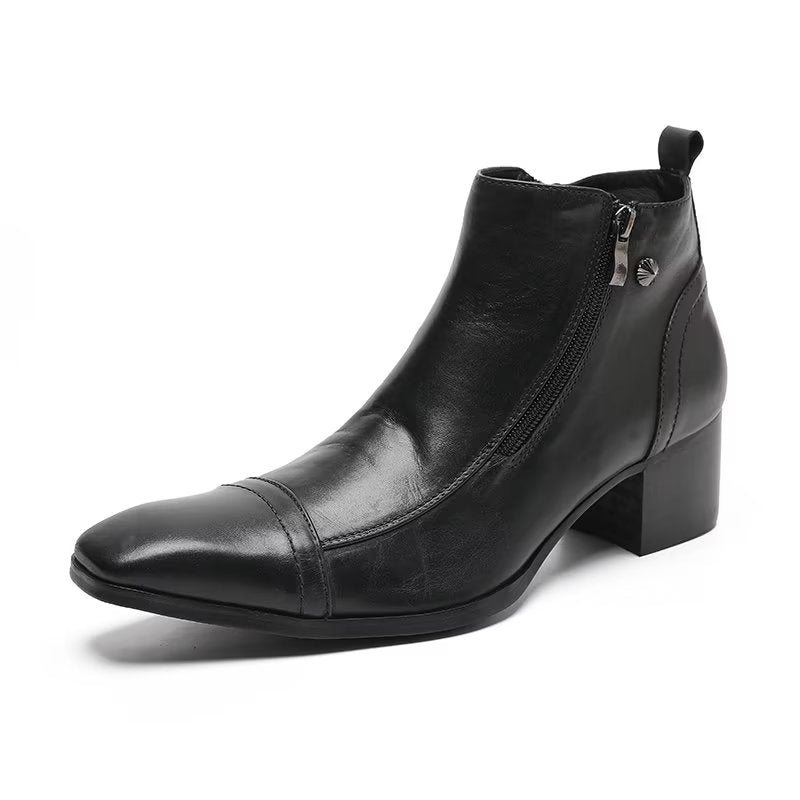 Ανδρικές Μπότες Classy Statement Dress Boots - Μαύρο