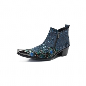 Ανδρικές Μπότες Exotic Charm Γνήσιο Δέρμα Flashy Dress Boots